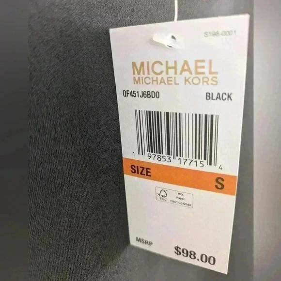 Small Black Michael Kors Shirt - Picture 5 of 5